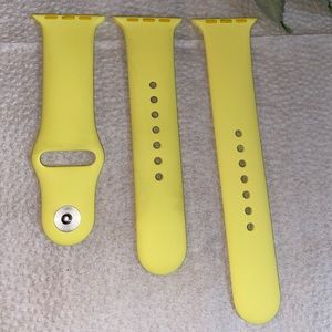 Real Apple brand Yellow band 38mm